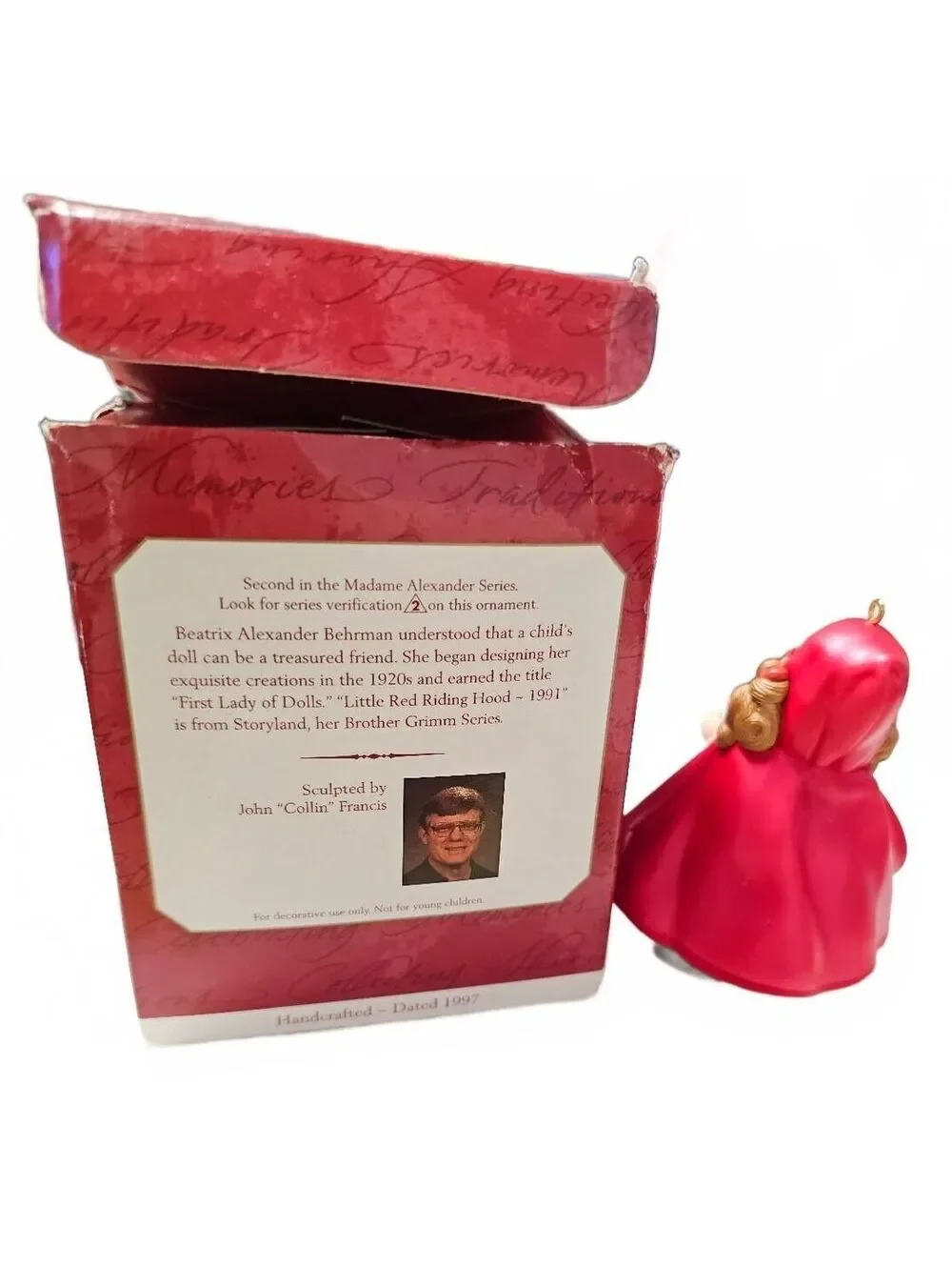 Vintage 1997 Hallmark Little Red Riding Hood Ornament – Madame Alexander #2